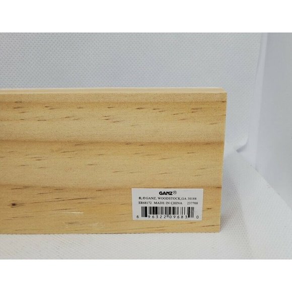 Enjoy Life Slow Down Ganz Wood Shelf Sitter Home Décor - Picture 4 of 9